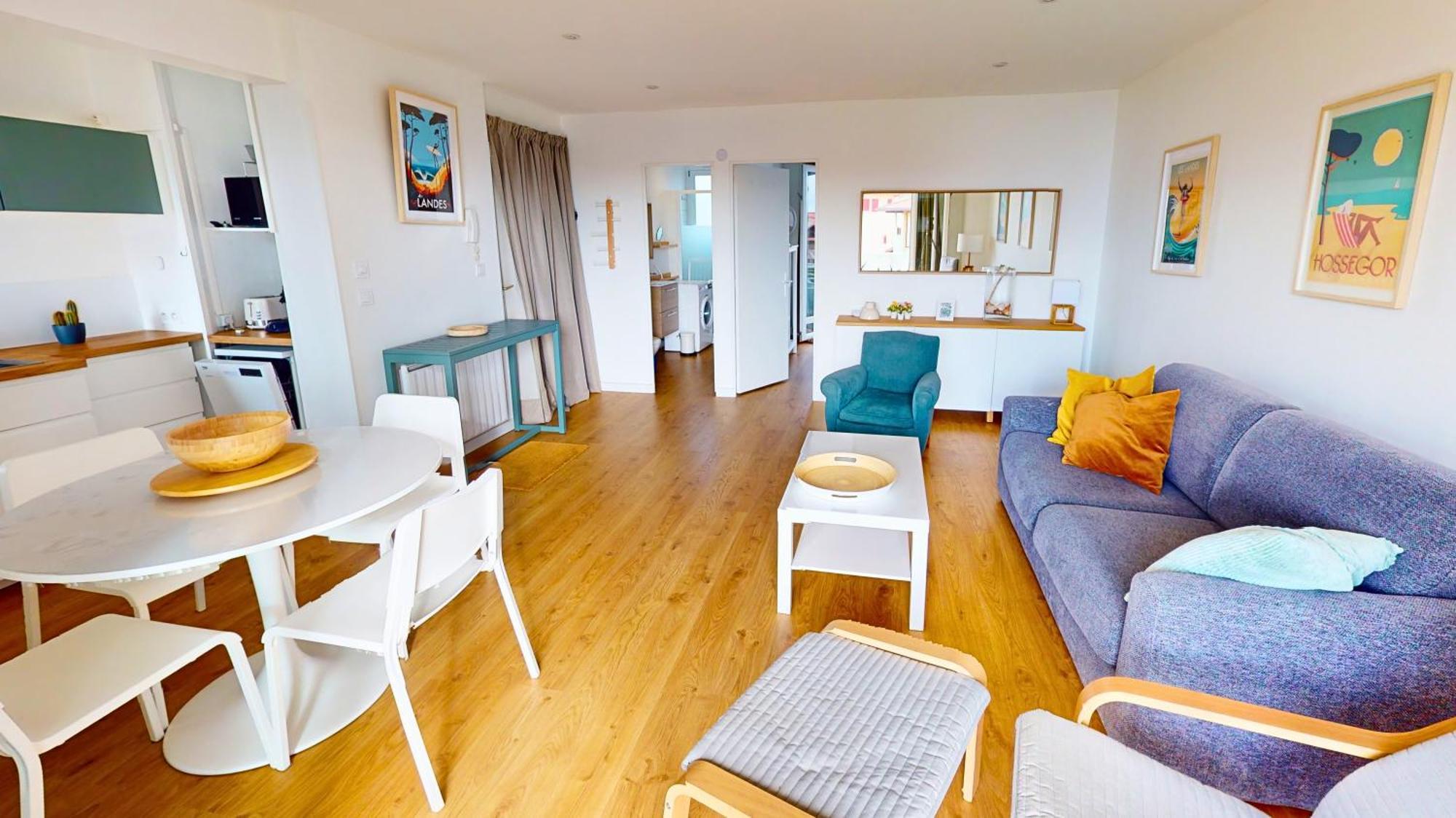 Sable - Appartement Renove Pour 4 Personnes Soorts-Hossegor Eksteriør billede