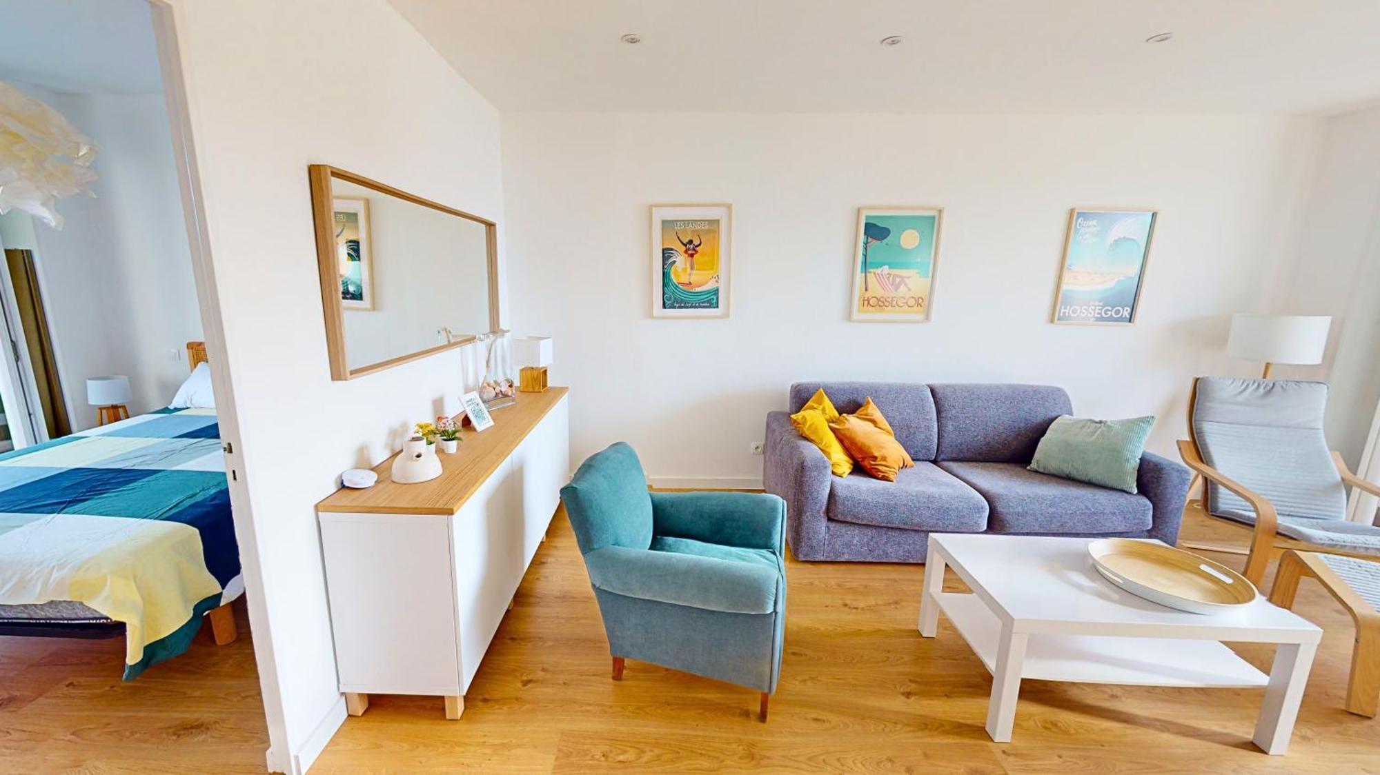 Sable - Appartement Renove Pour 4 Personnes Soorts-Hossegor Eksteriør billede