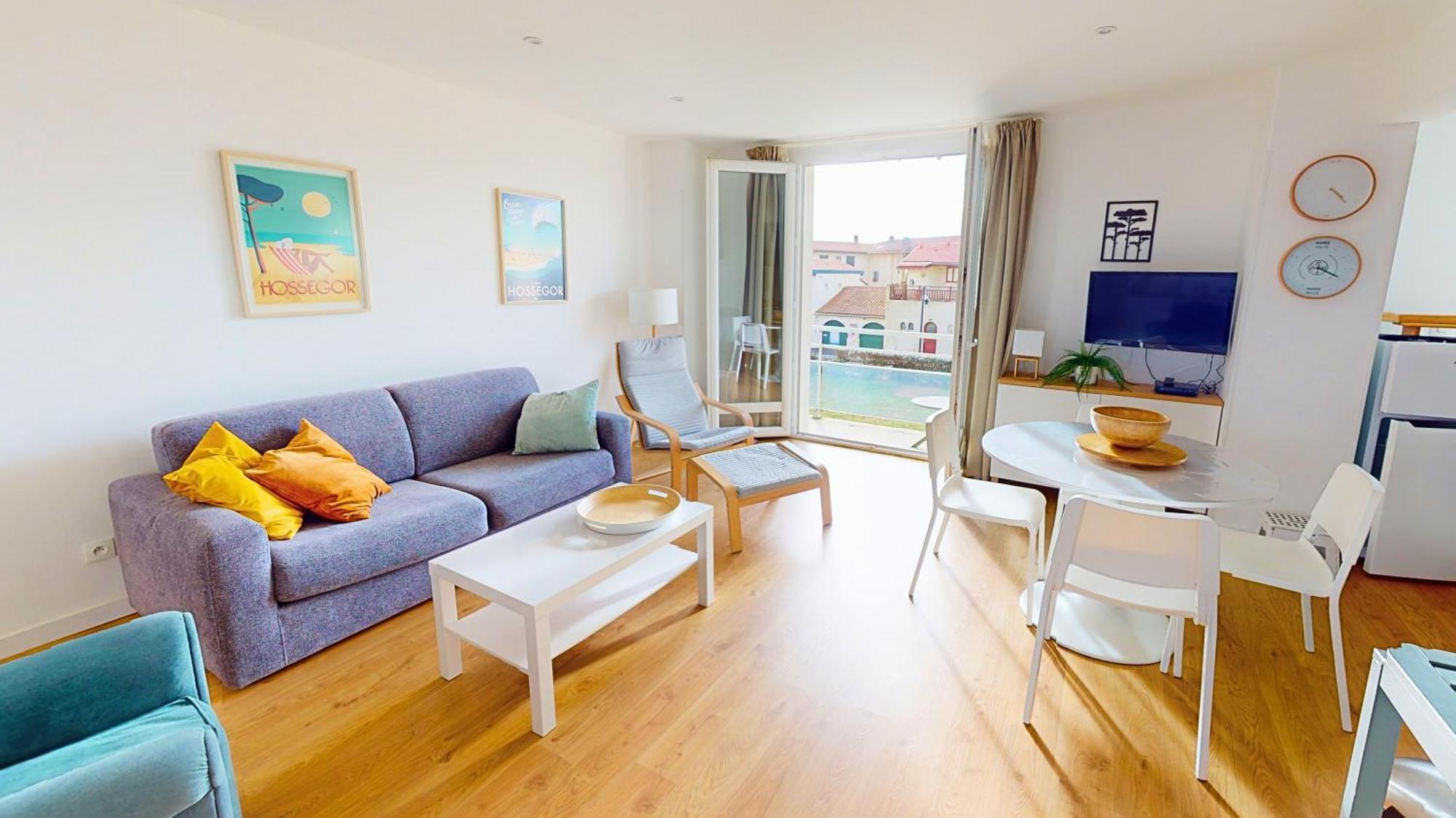 Sable - Appartement Renove Pour 4 Personnes Soorts-Hossegor Eksteriør billede