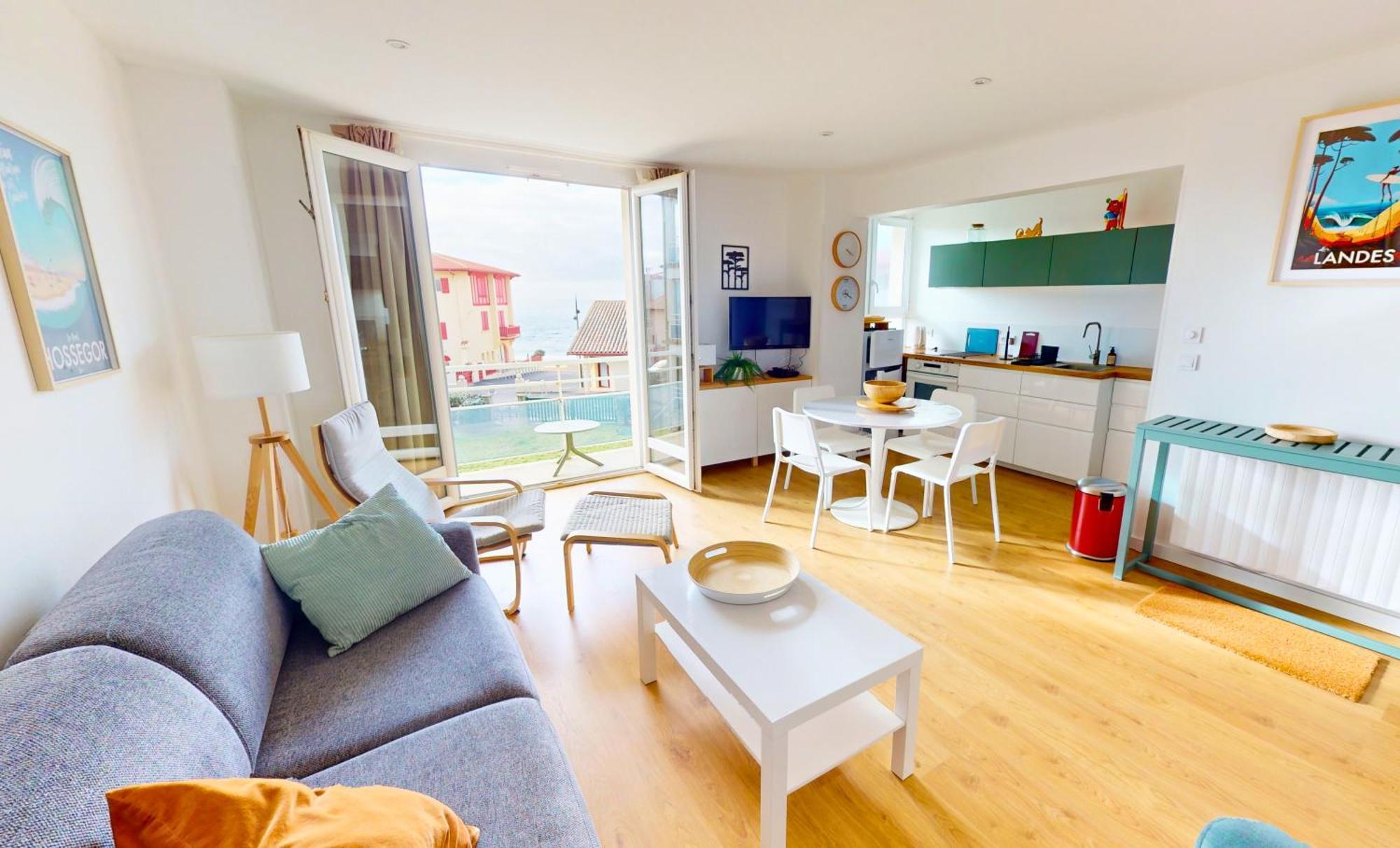 Sable - Appartement Renove Pour 4 Personnes Soorts-Hossegor Eksteriør billede